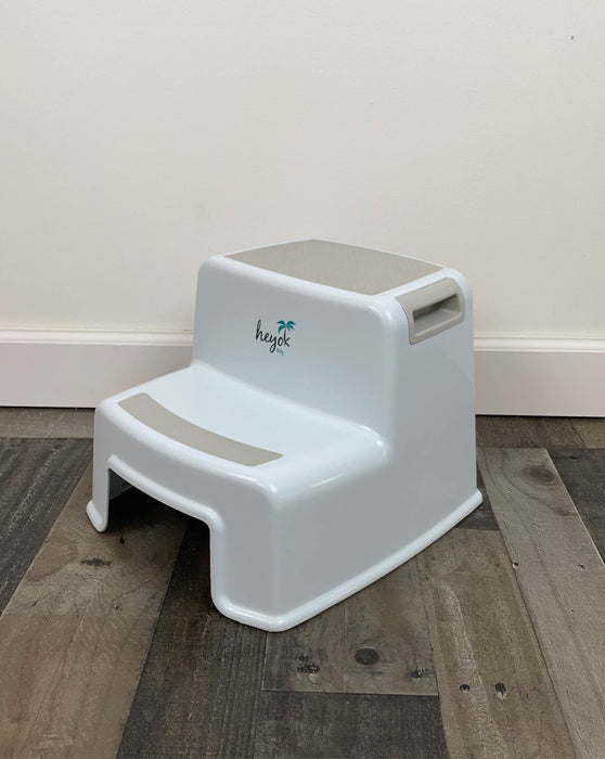 used HEYOK Baby Dual Height 2 Step Stool