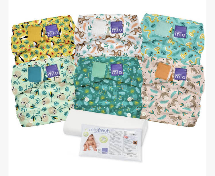 Shop Bambino Mio Mio Solo Nappy Set, Rainforest at GoodBuy Gear