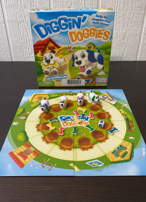 used International Playthings Diggin’ Doggies Board Game