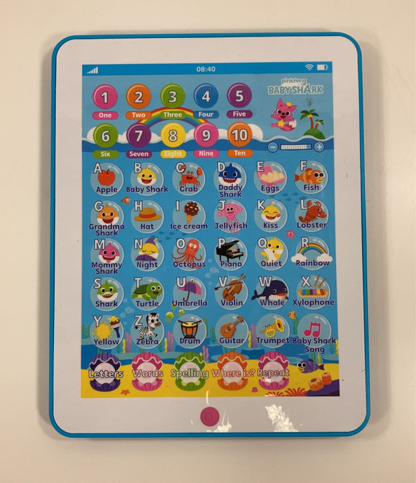 used Pinkfong Baby Shark Tablet