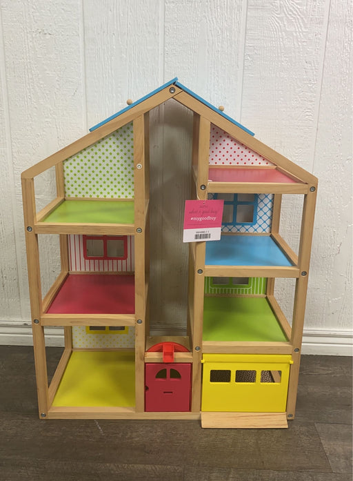 used Melissa & Doug Hi Rise Dollhouse