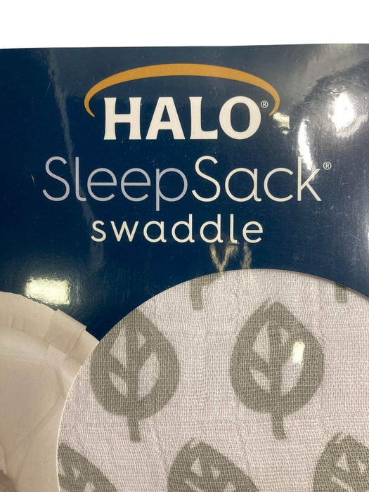 Shop Halo SleepSack Swaddle, Small, Gray Tree Leaf at GoodBuy Gear