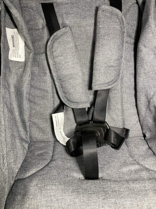 Shop Mompush Lithe Double Stroller, 2021, Grey at GoodBuy Gear