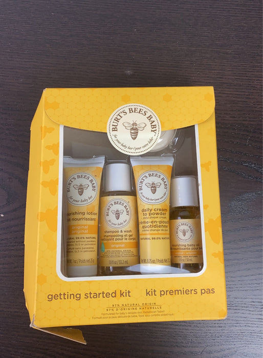 used Burt's Bees Baby Getting Started Kit