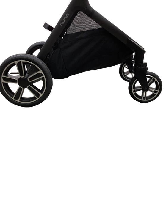 used Nuna Demi Grow Stroller, Black Caviar, 2022