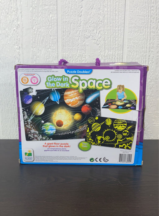 secondhand The Learning Journey Floor Puzzle, Glow In The Dark Space