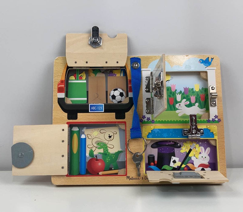 Shop Melissa & Doug Lock & Key Board at GoodBuy Gear