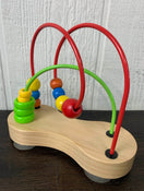 used Hape Double Bubble Wooden Bead Maze