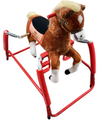 used Rockin’ Rider Lucky Talking Plush Spring Horse