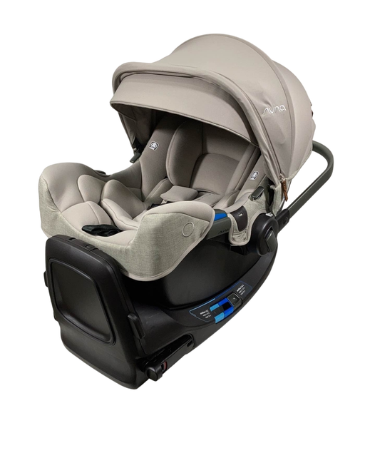 used Nuna PIPA rx Infant Car Seat with RELX Base, Hazelwood, 2023