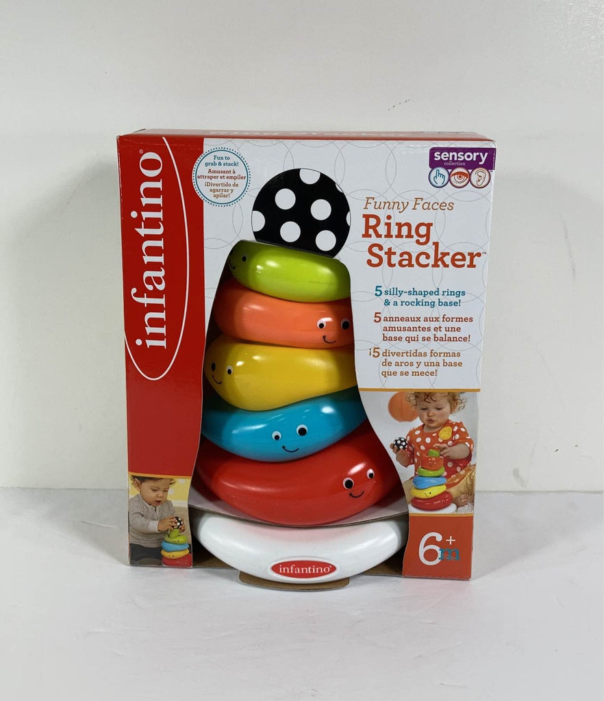 Infantino Funny Faces Ring Stacker