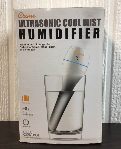 used Crane Ultrasonic Cool Mist Humidifier-Travel Size