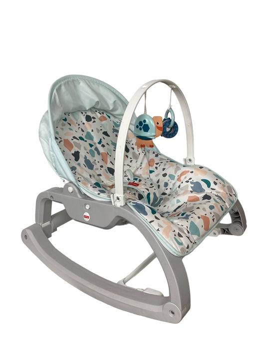 used Fisher Price Deluxe Infant To Toddler Rocker