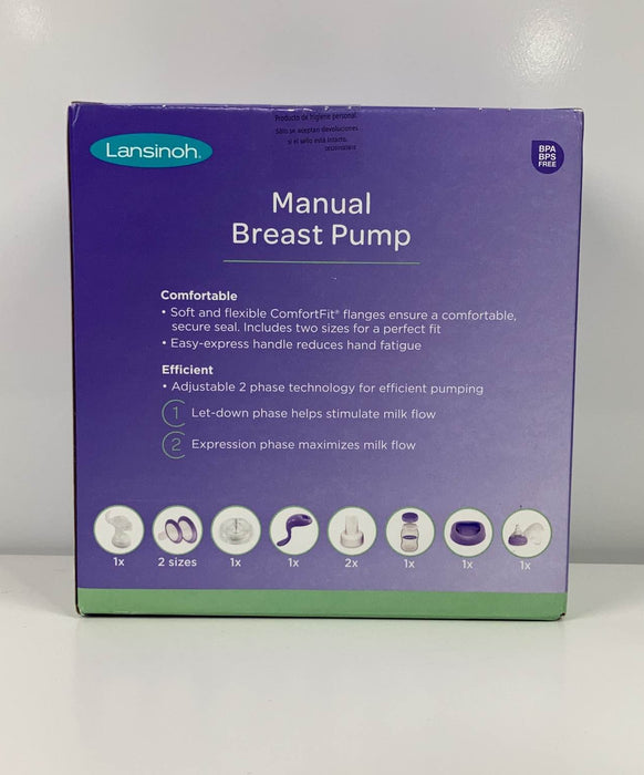 secondhand Lansinoh Manual Breast Pump