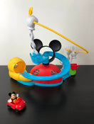 used Fisher Price Mickey Mouse Zip, Slide And Zoom Clubhouse