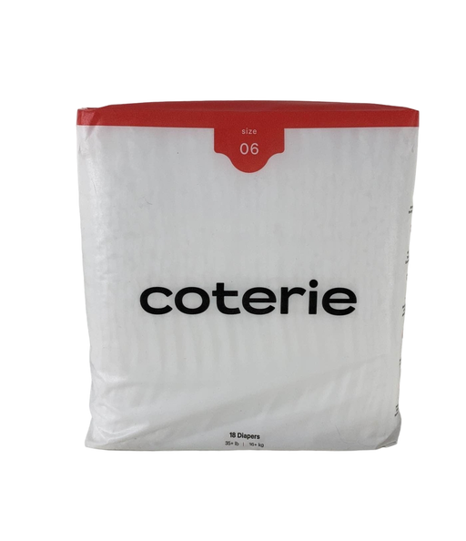 used Coterie Size 6 Diapers