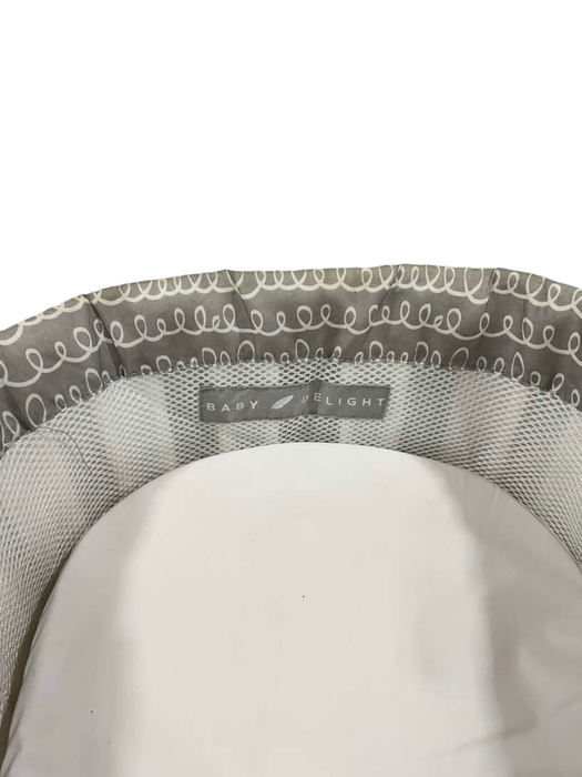 secondhand Baby Delight Snuggle Nest, Original, Grey Scribbles