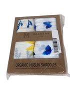 used Malabar Baby Organic Cotton Muslin Swaddle