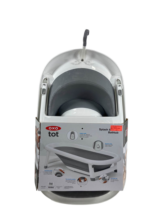 used OXO Tot Splash & Store Baby Bathtub