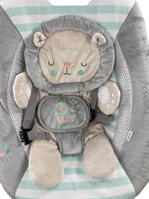 secondhand Ingenuity InLighten Cradling Swing, Landry Lion