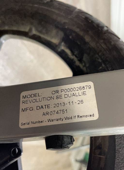 Shop BOB Revolution Duallie Stroller, 2013, Orange at GoodBuy Gear