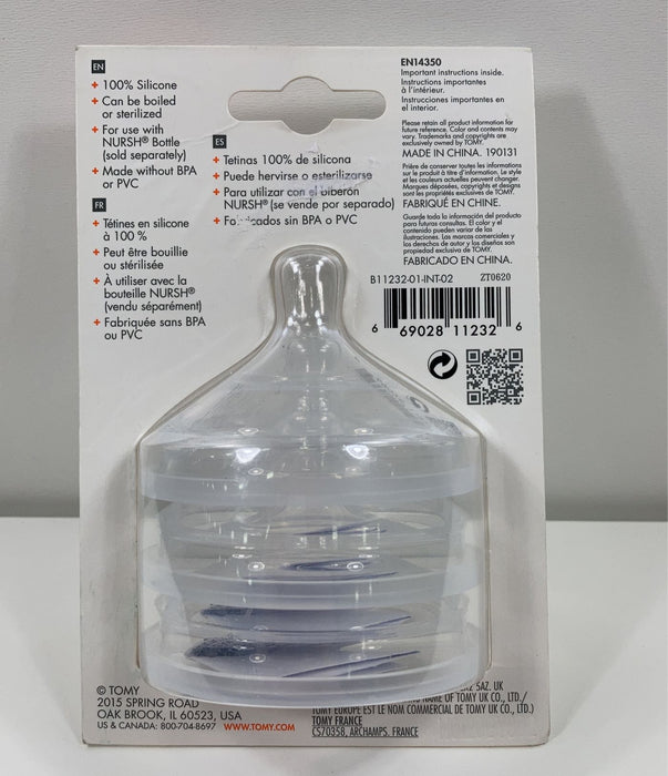 Shop Boon Nursh Nipples, 3 Pack, Slow at GoodBuy Gear