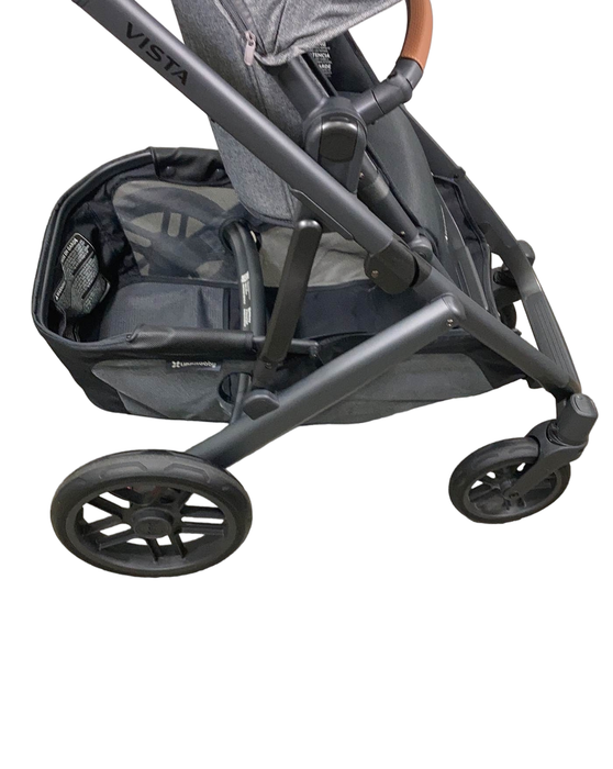 secondhand UPPAbaby VISTA V2 Stroller, 2023, Greyson (Charcoal Melange)