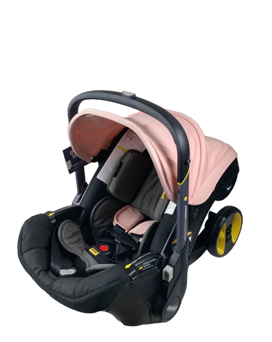 Doona Infant Car Seat & Stroller Combo, 2022, Blush Pink