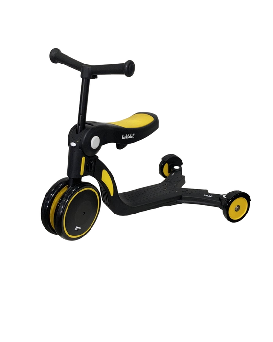 Shop Larktale Scoobi 5-in-1 Scooter, Clovelly (Yellow/Black) at GoodBuy Gear