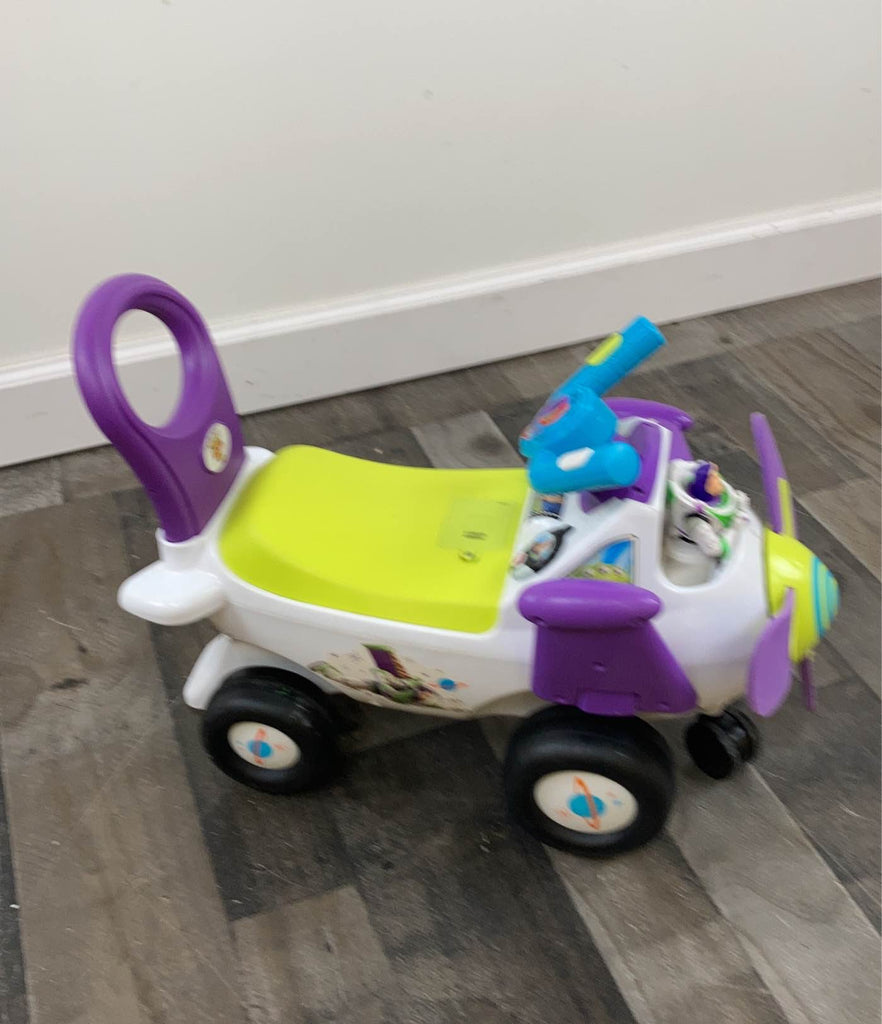 Kiddieland Battery Powered Buzz Plane Ride On