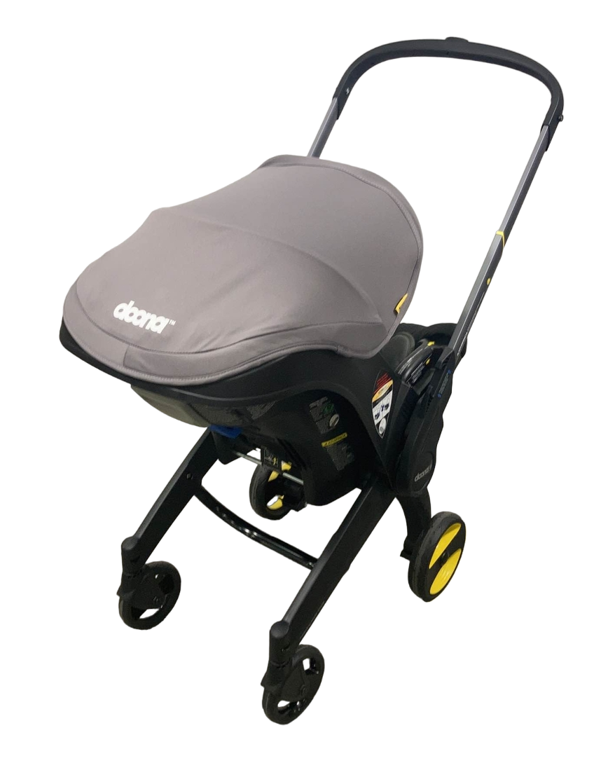 Doona Infant Car Seat & Stroller Combo, 2022, Grey Hound