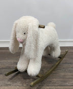 used Restoration Hardware Baby & Child Plush Animal Rocker, Bunny