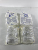 used Abbott CustomFeed Breastmilk Storage Bottles