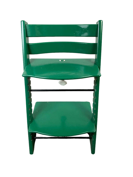 secondhand Stokke Tripp Trapp Chair, Moss Green