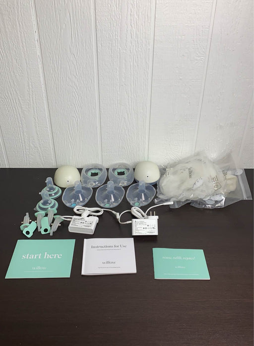 used Willow Wearable Breast Pump, Gen 3, With Accessories