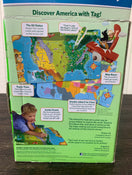 secondhand Leap Frog LeapReader Interactive World Map Puzzle