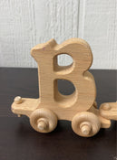 secondhand Baby Pull Train Blocks