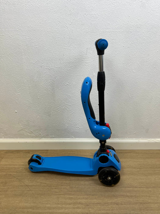 used Skidee Kick Scooter with Removable Seat