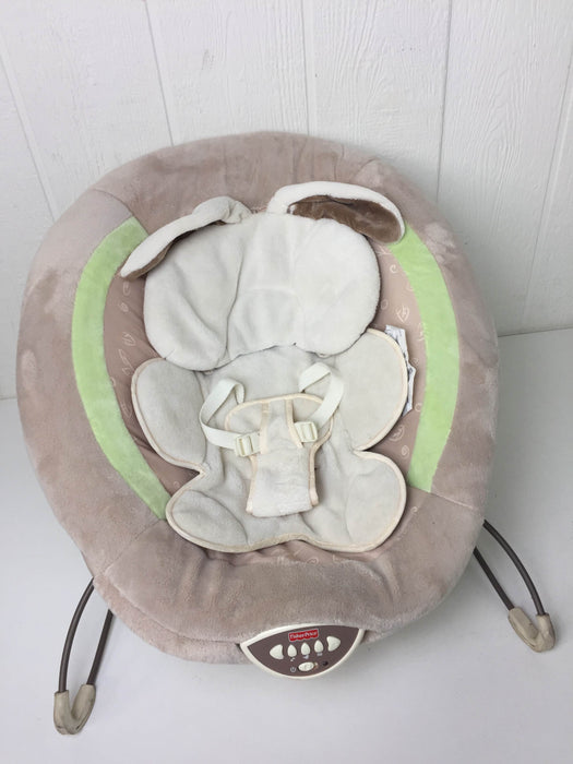 used Fisher Price Deluxe Bouncer, My Little Snugabunny