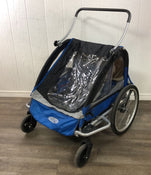 used InStep Double Bicycle Trailer With Stroller Kit