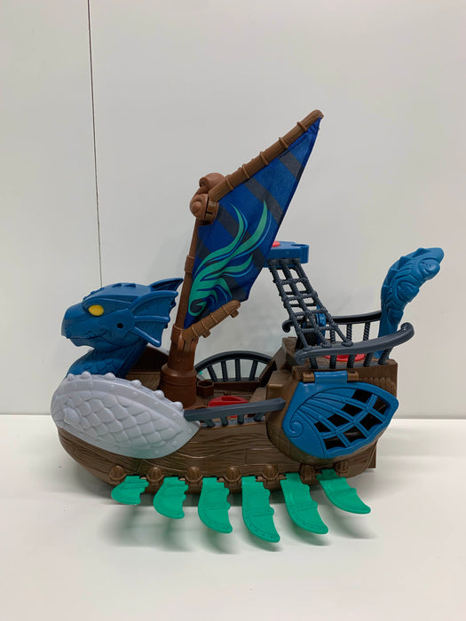 used Fisher Price Imaginext Serpent Pirate Ship