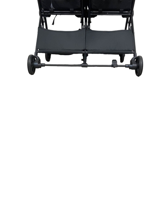Mompush Lithe Double Stroller, 2022, Black