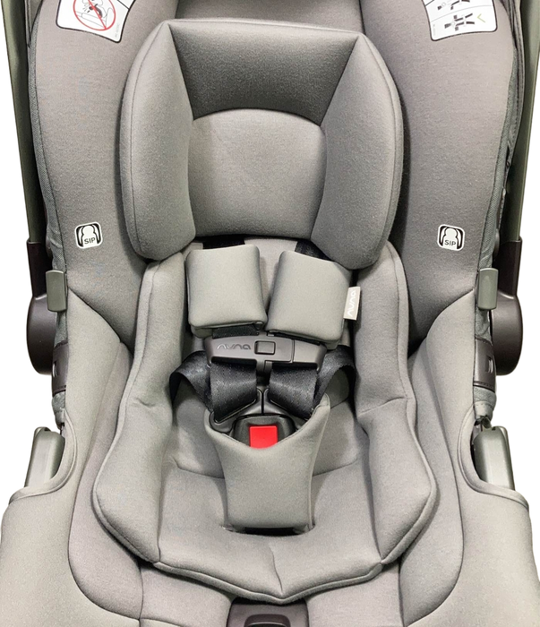 Nuna PIPA rx Infant Car Seat with RELX Base, 2022, Granite