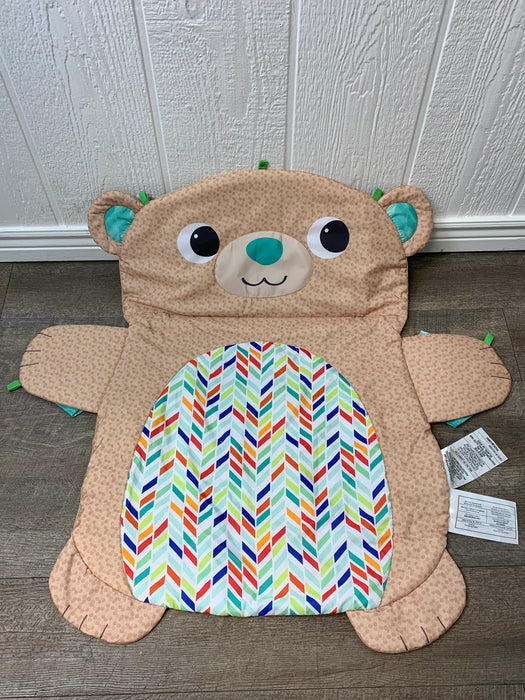 used Bright Starts Tummy Time Prop & Play Mat, Bear