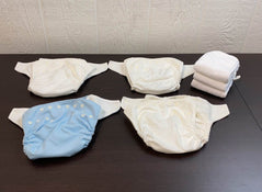 used BUNDLE FuzziBunz Diapers