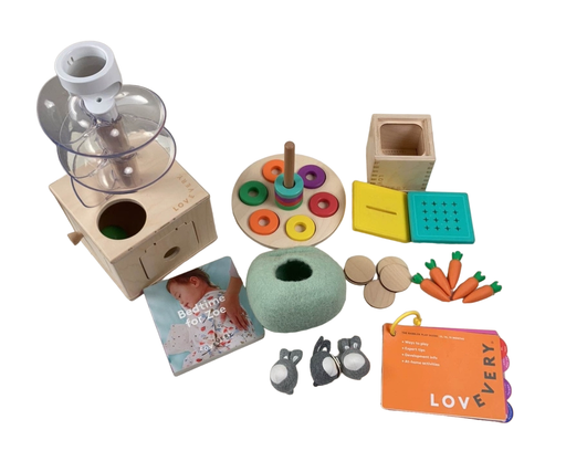 used Lovevery The Babbler Play Kit