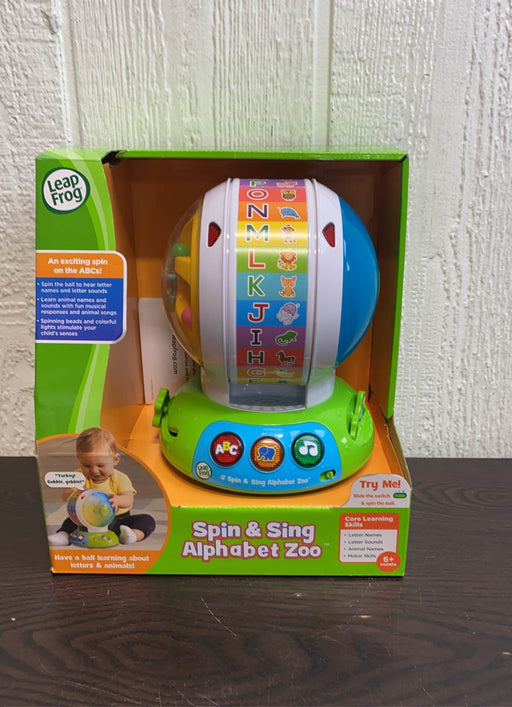 used Leap Frog Spin And Sing Alphabet Zoo