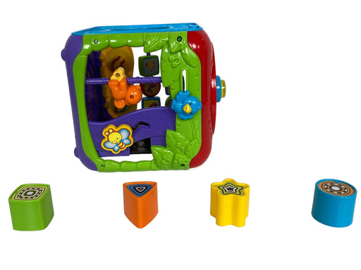 used VTech Sort And Discover Activity Cube