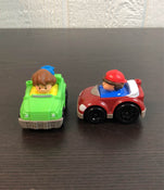 used Fisher Price Little People Helpful Neighbors Wheelie Garage