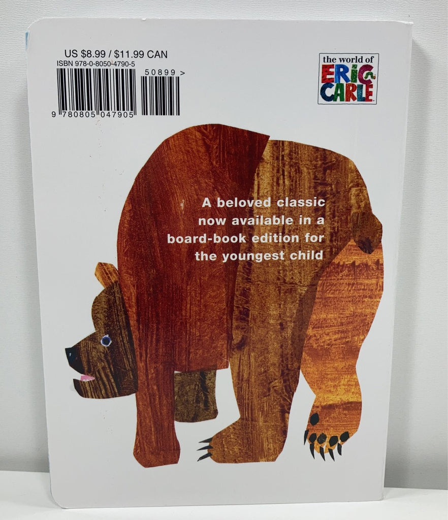 Eric Carle Brown Bear, Brown Bear, What Do You See? Book